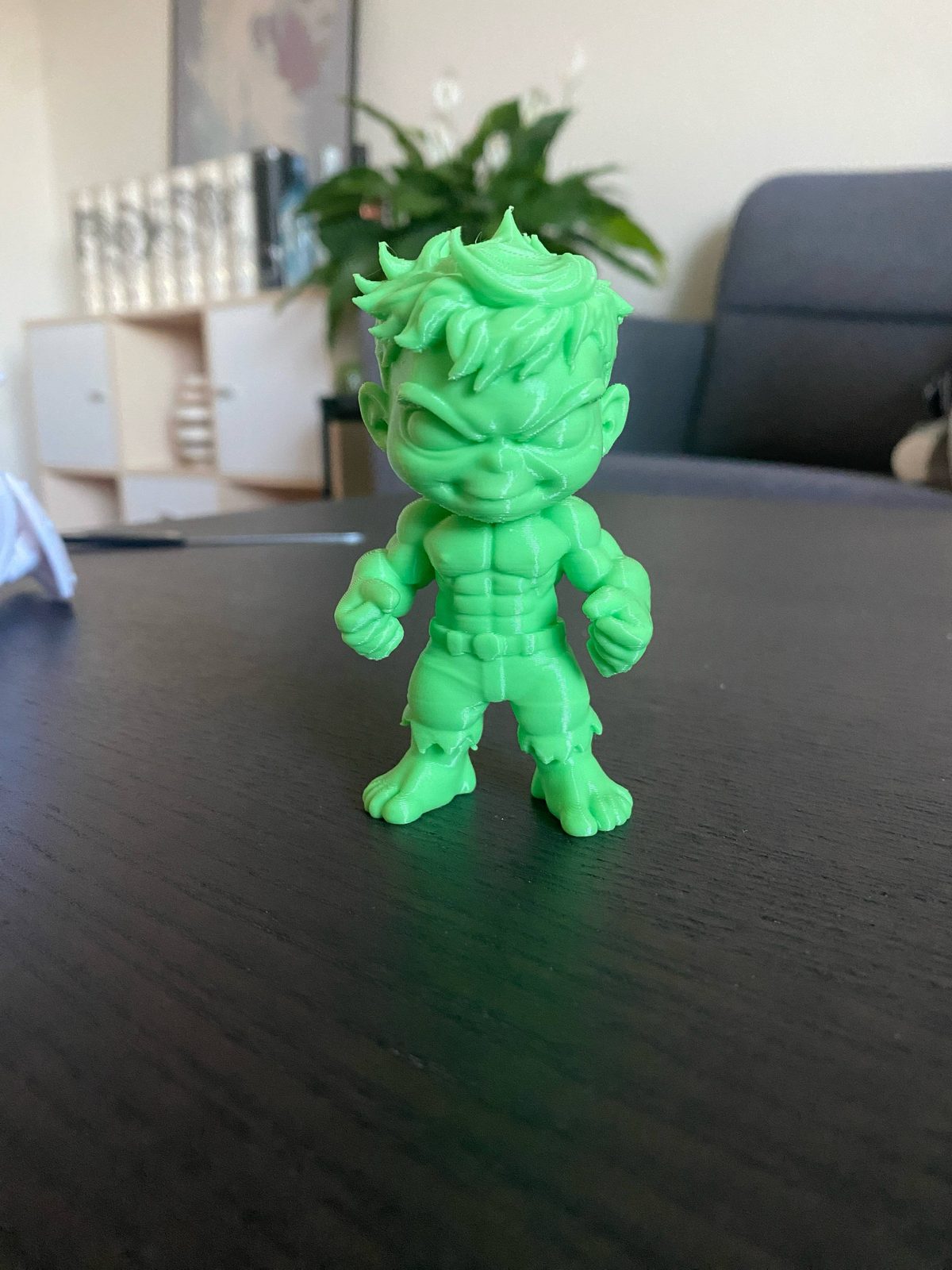 #725 The incredible Hulk chibi style — vue 1