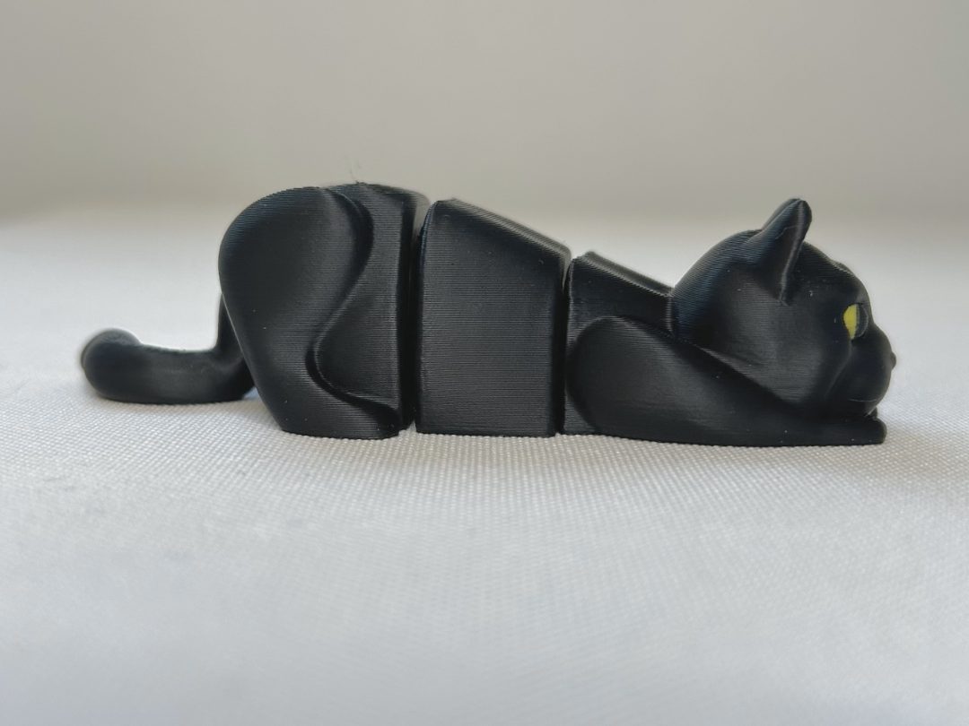 #735 Black Cat Ready to Pounce fidget — vue 2