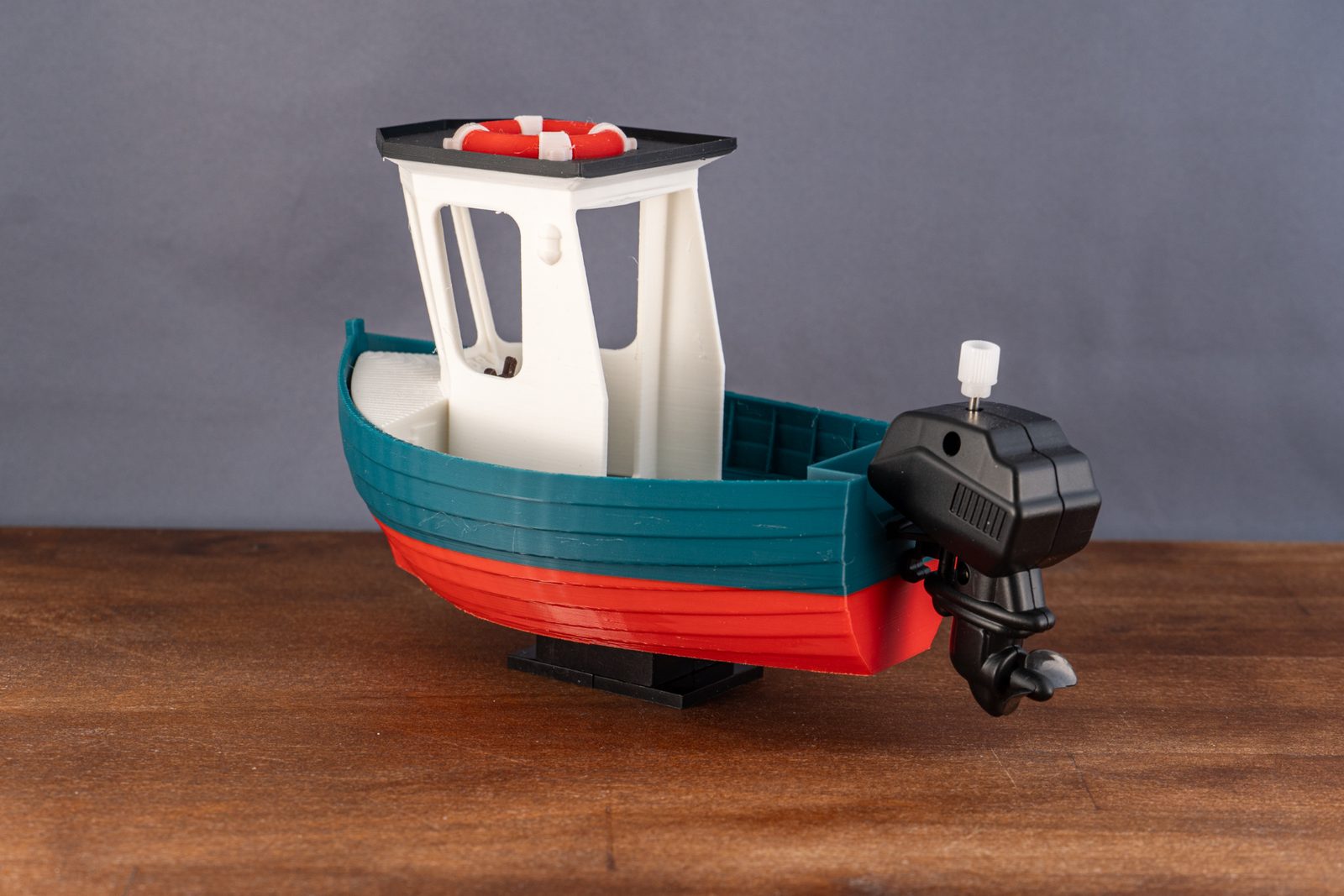 #737 Boat Model 010 - The windup-motor boat — vue 14