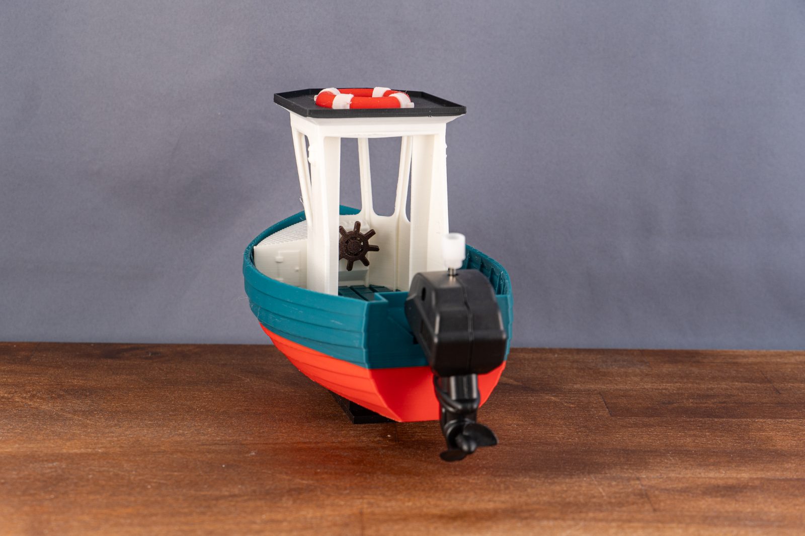 #737 Boat Model 010 - The windup-motor boat — vue 15