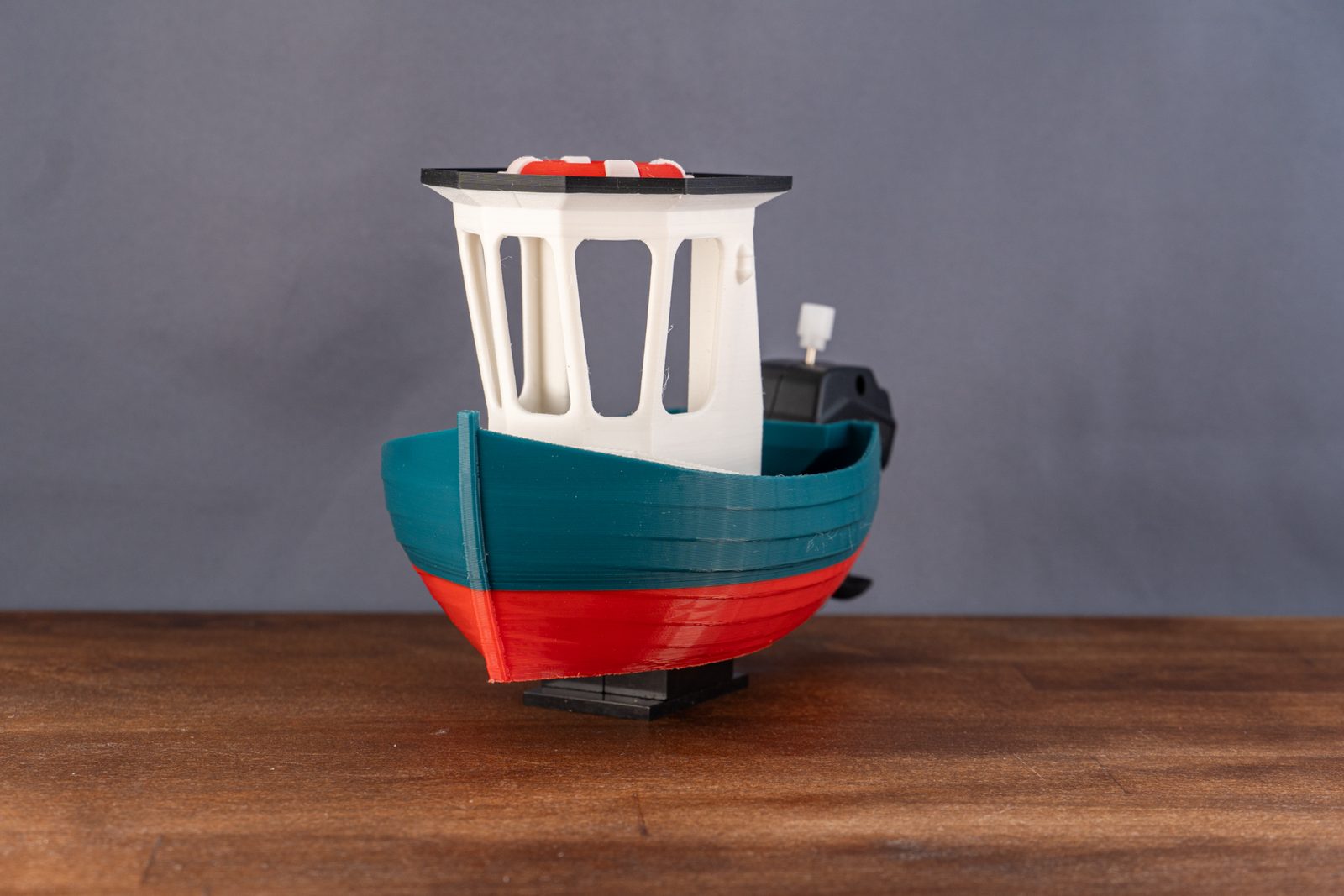 #737 Boat Model 010 - The windup-motor boat — vue 16
