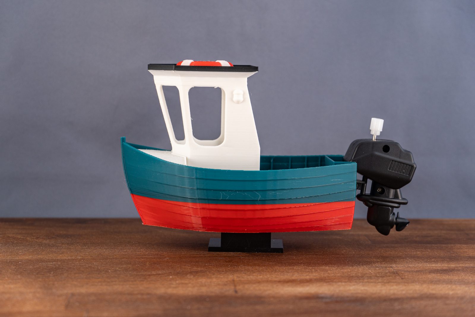#737 Boat Model 010 - The windup-motor boat — vue 17