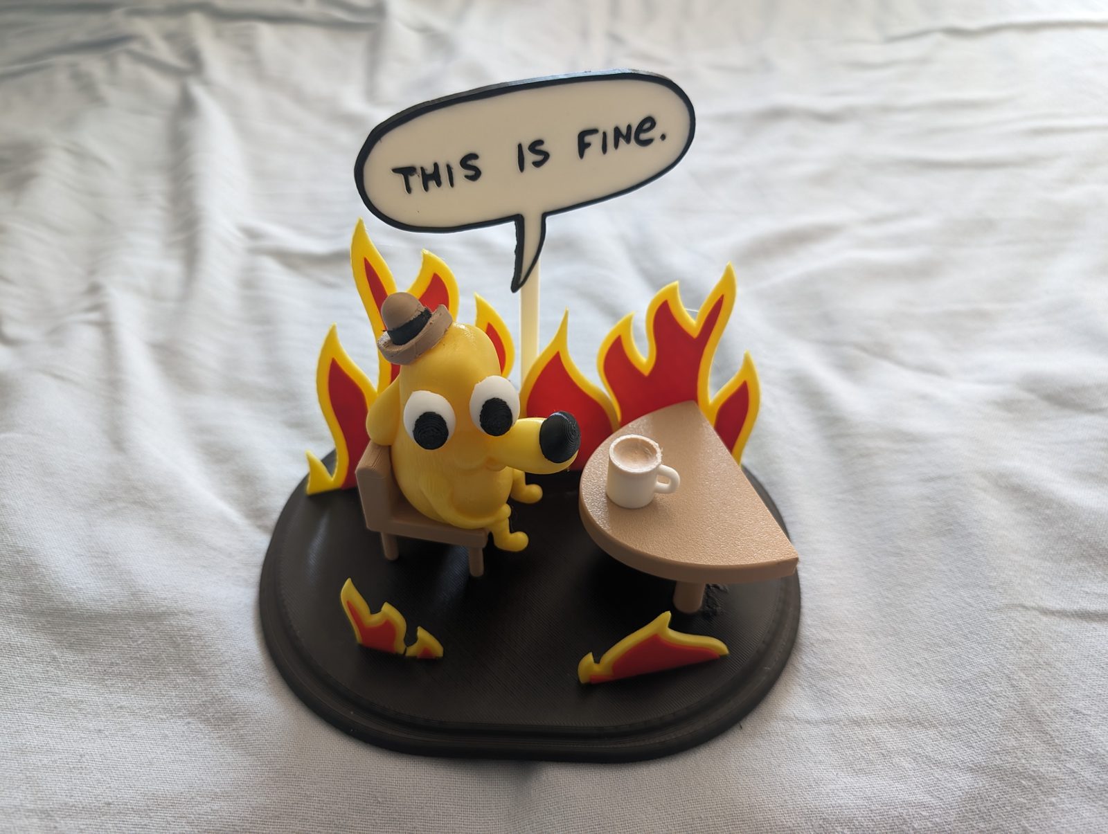 #742 This is fine dog — vue 6
