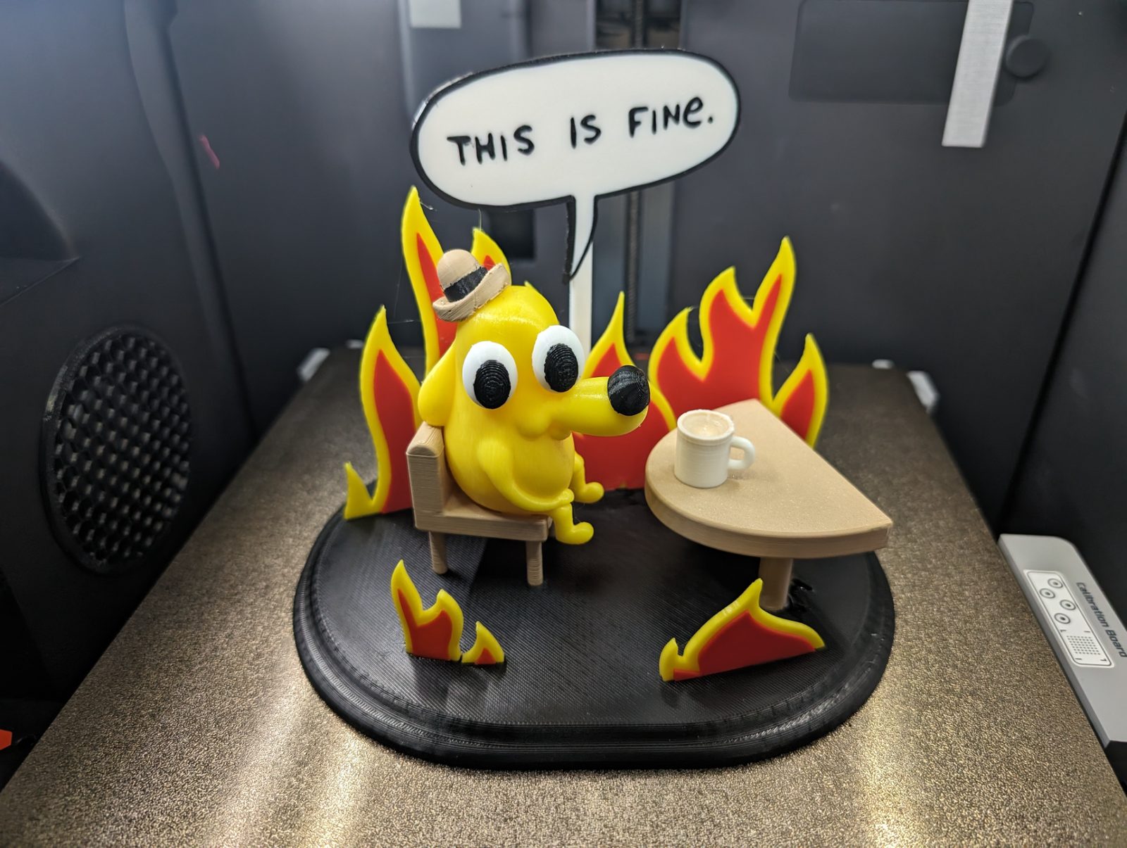 #742 This is fine dog — vue 8