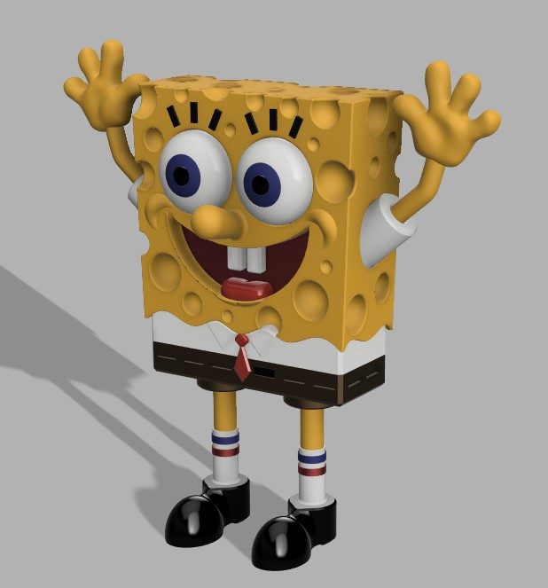 #780 SpongeBob SquarePants - Print in parts — vue 9