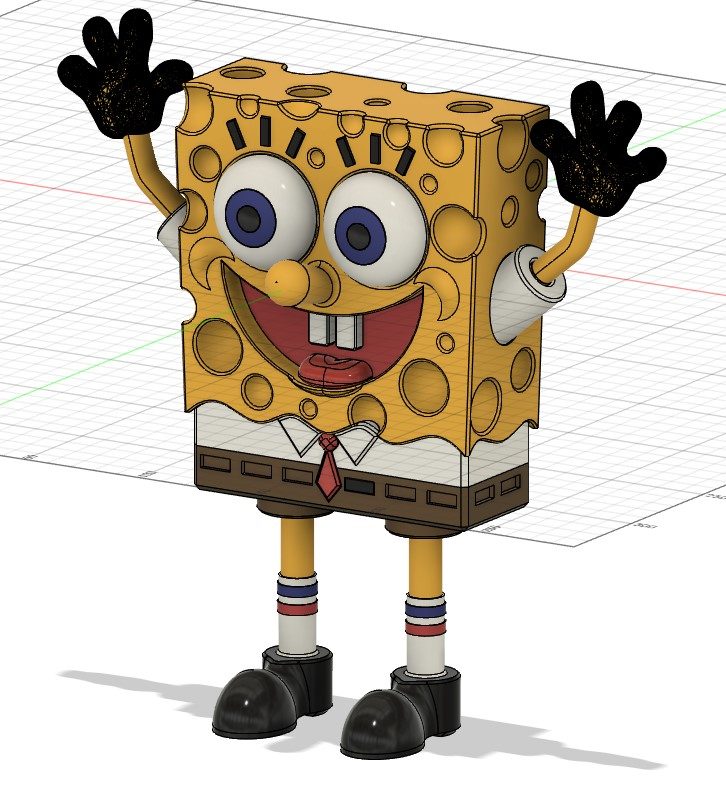 #780 SpongeBob SquarePants - Print in parts — vue 10