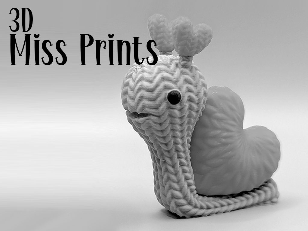 #786 knitted Love Snails — vue 4