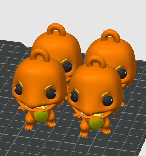 #789 Charmander Funko 4 colores — vue 2