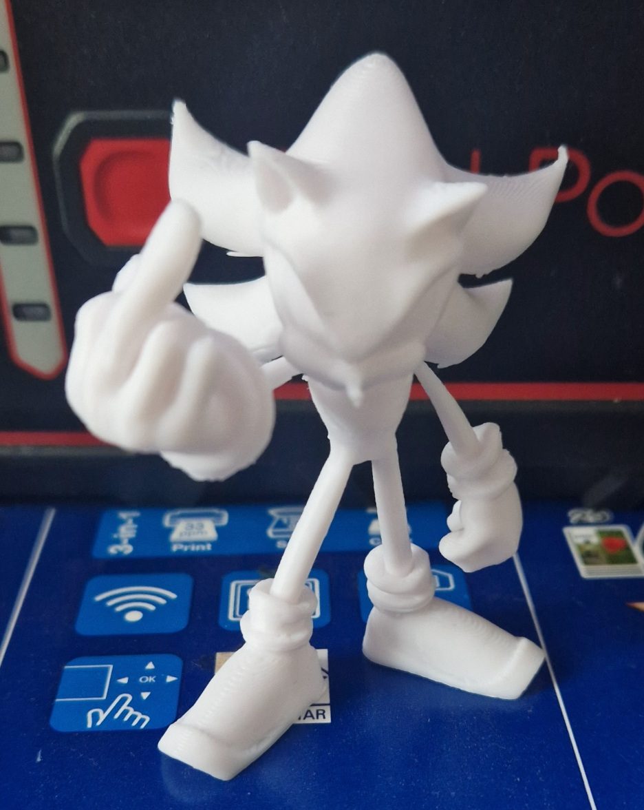 #792 Sonic Nero Dito Medio — vue 3
