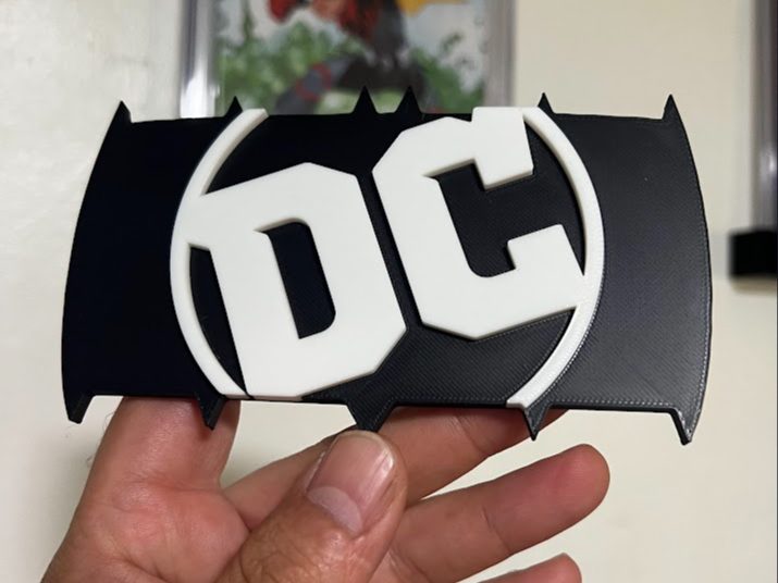 Absolute Batman DC Logo - Bar Magnet - 6 inch — vue 1