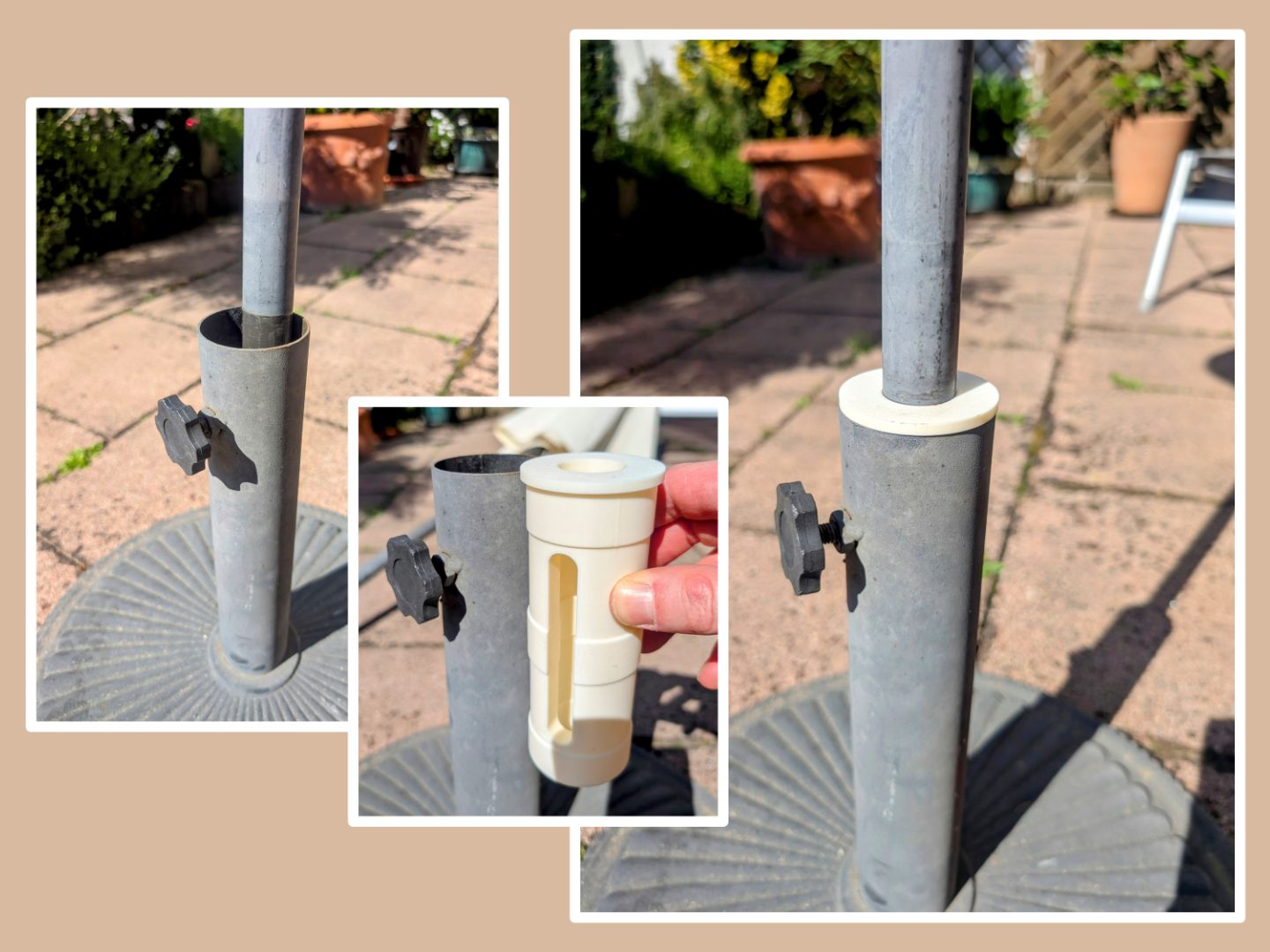 Adapter für Sonnenschirm & Schirmständer | Param — vue 1