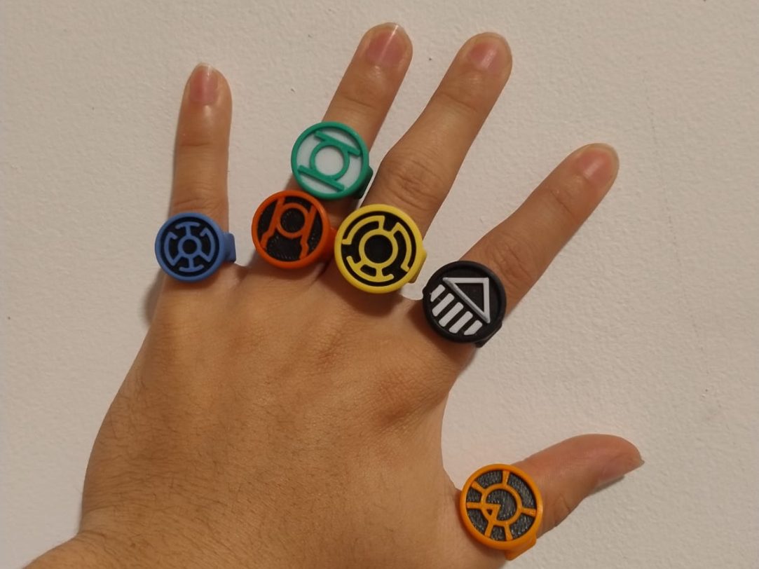 All Lantern Rings - Updat includes Pink and Purple — vue 1