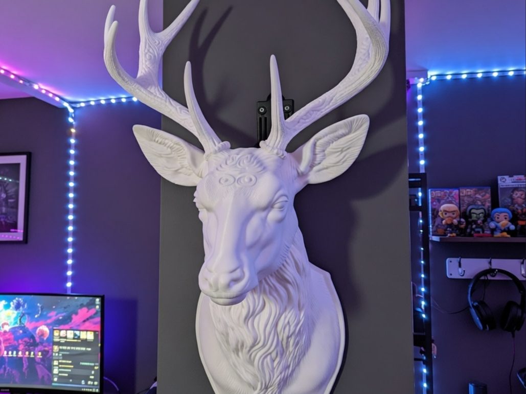 Amazing Deer Wall Mount – Elegant Trophy Decor — vue 1