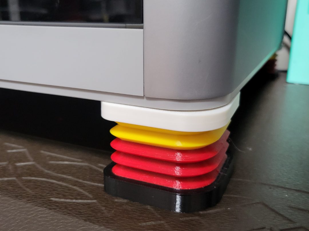 Anti-Vibration Feet for X1 P1 series printers — vue 1