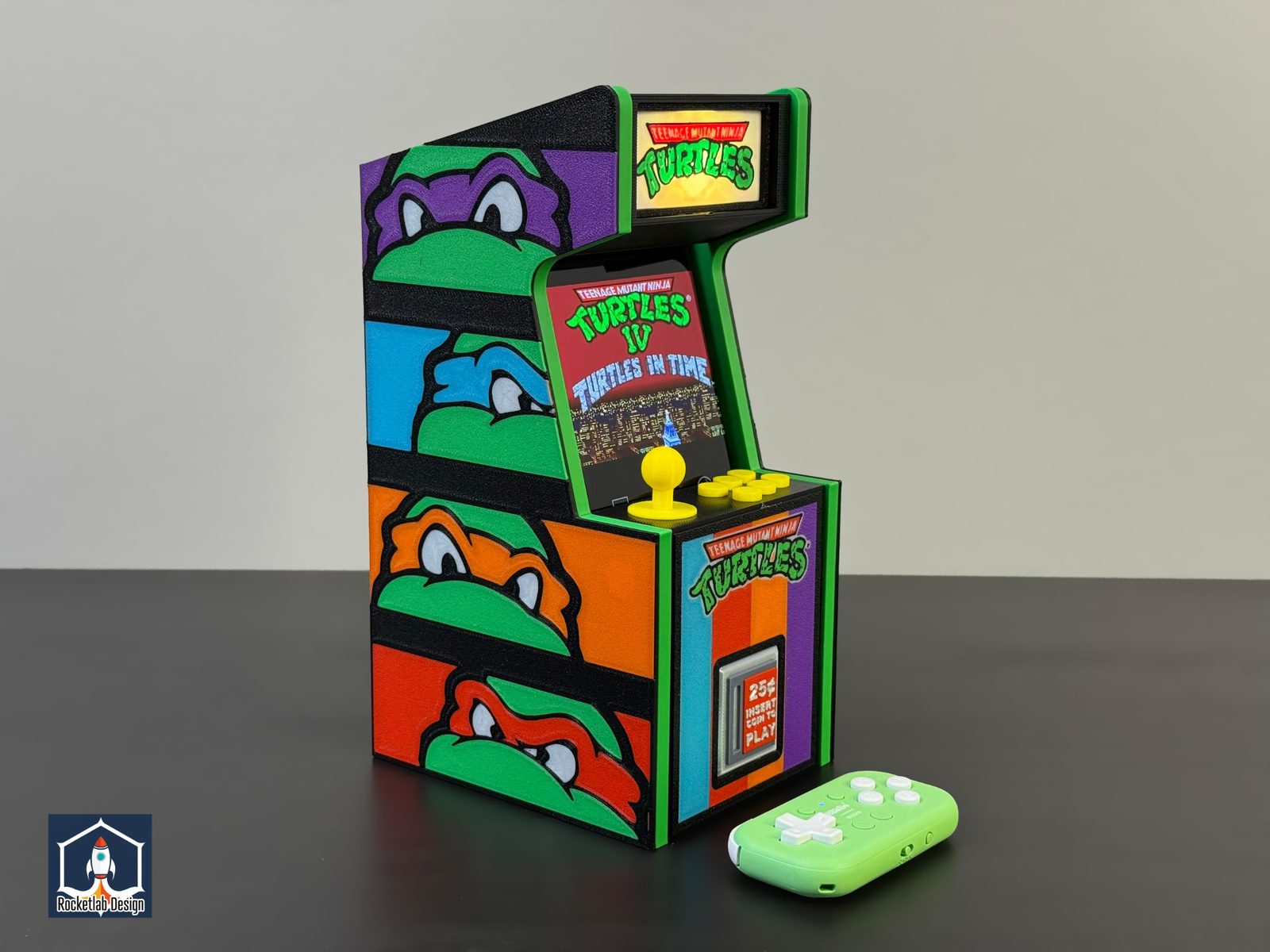Arcade Dock for Smartphone Retro Game play - TMNT — vue 1
