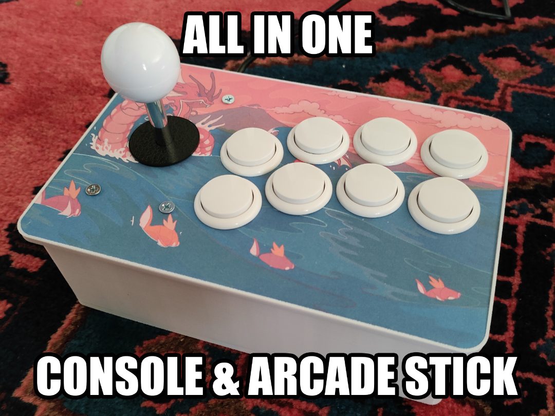 Arcade Stick and Console All-In-One — vue 1