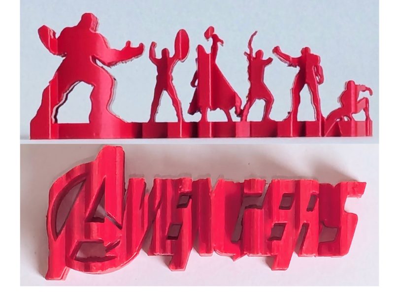 Avengers Dual Angle Sculpture — vue 1