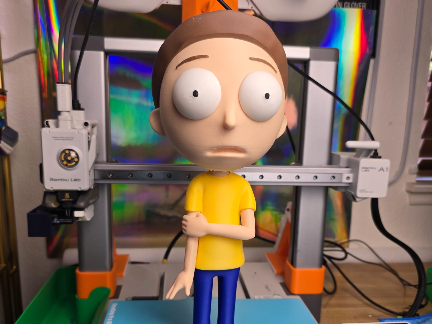 Aw Geez Rick and Morty 13" Figure Figure — vue 1