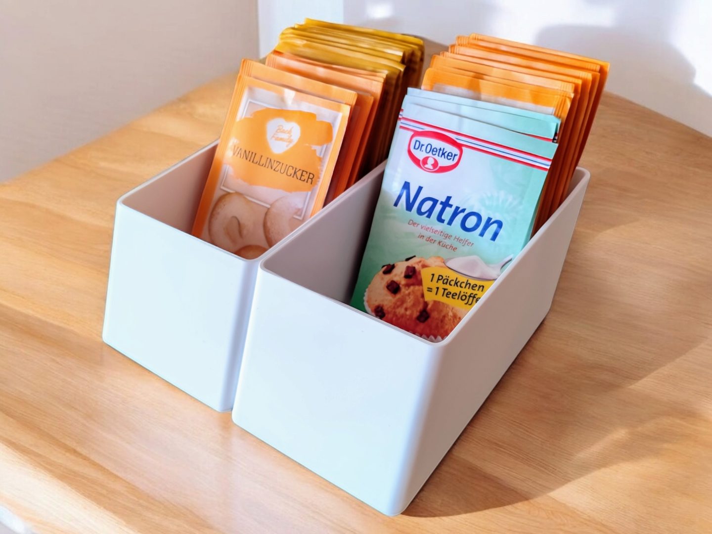 Baking Ingredients Storage- Organizer — vue 1