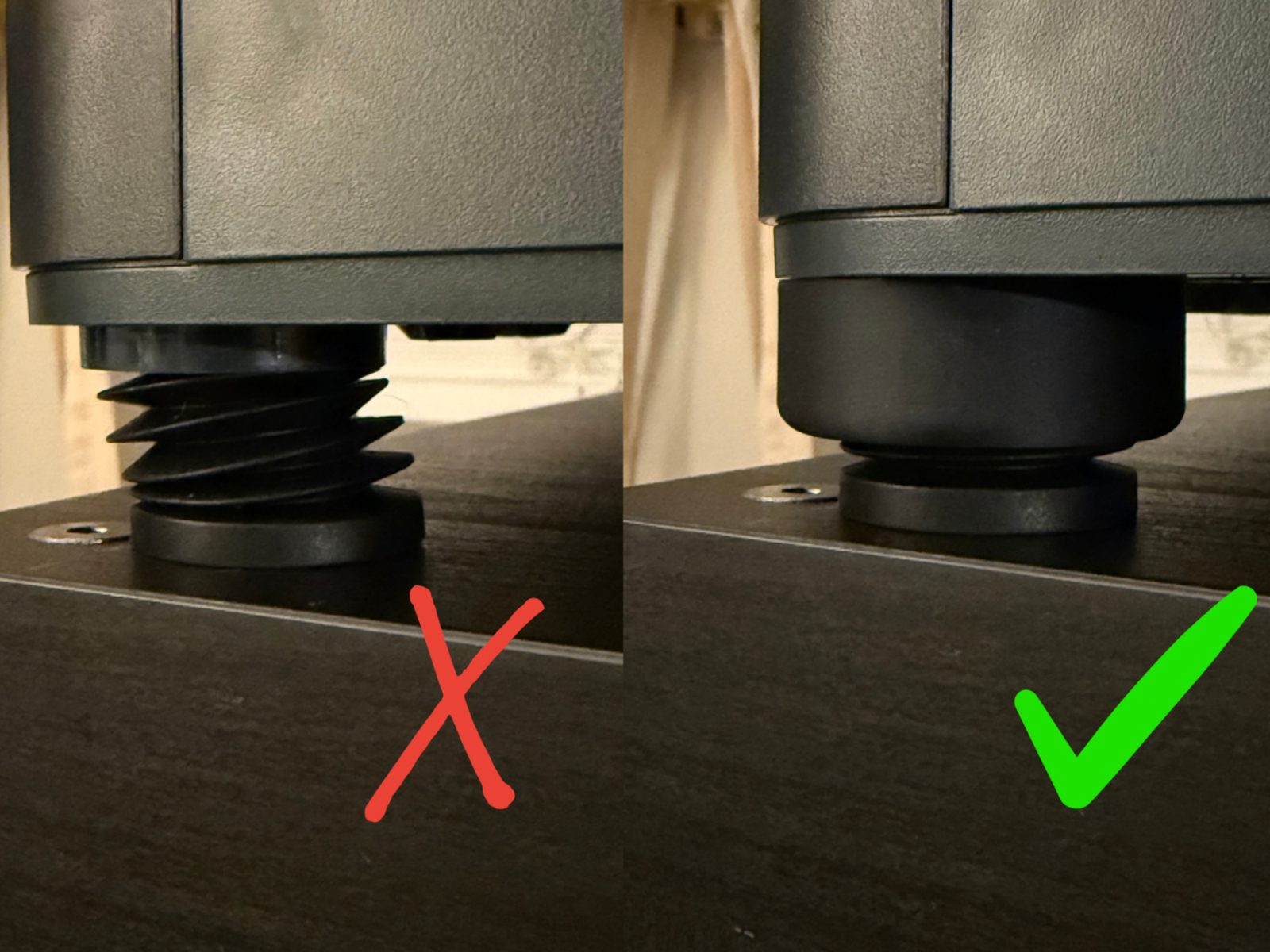 Bambu Anti-Vibration Feet Guide (P1S/P1P/X1C) — vue 1