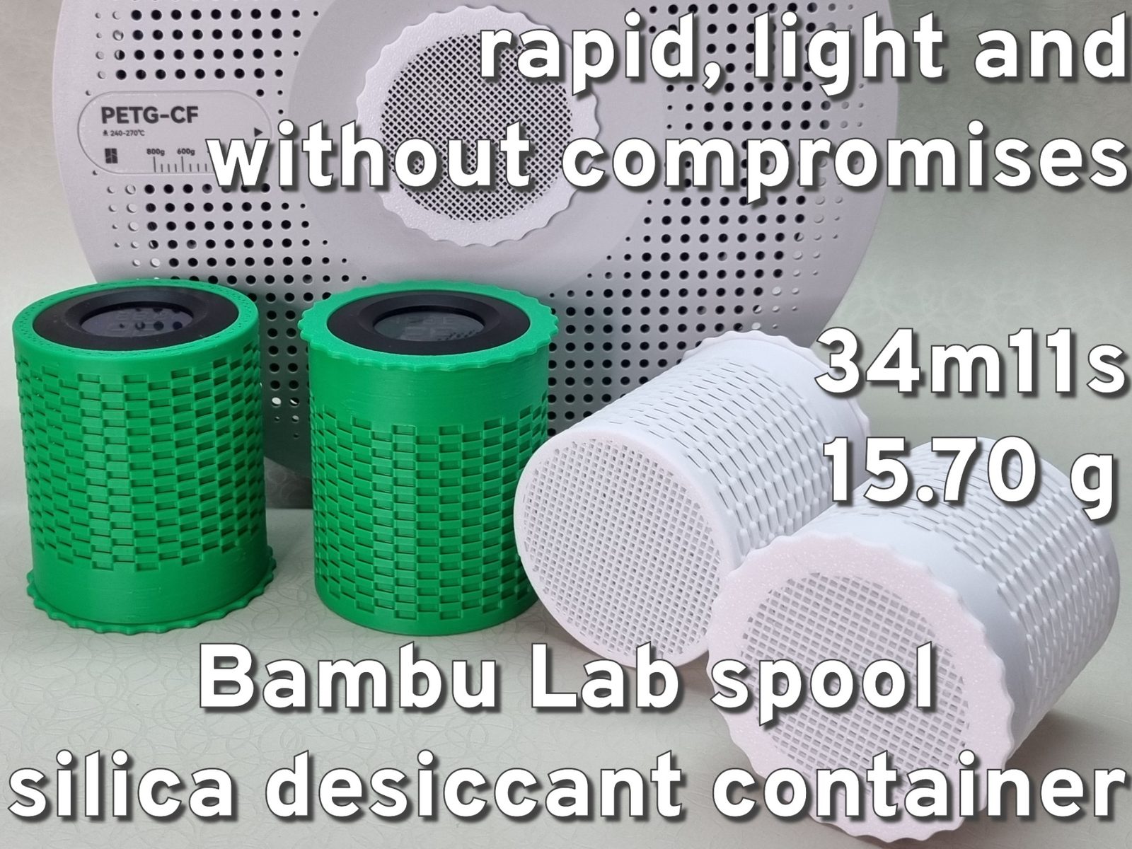 Bambu Lab Silica Desiccant Core Drybox⧸Wiry v1 — vue 1