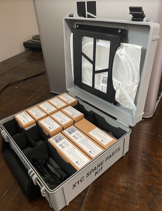 Bambu Lab X1 Carbon Spare Parts Box RPB — vue 1