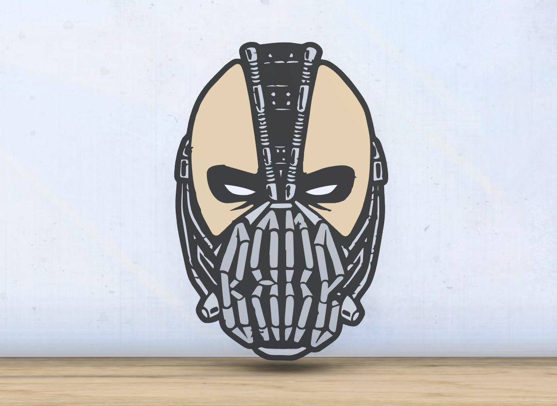 Bane - Layered - Word Wall Art — vue 1