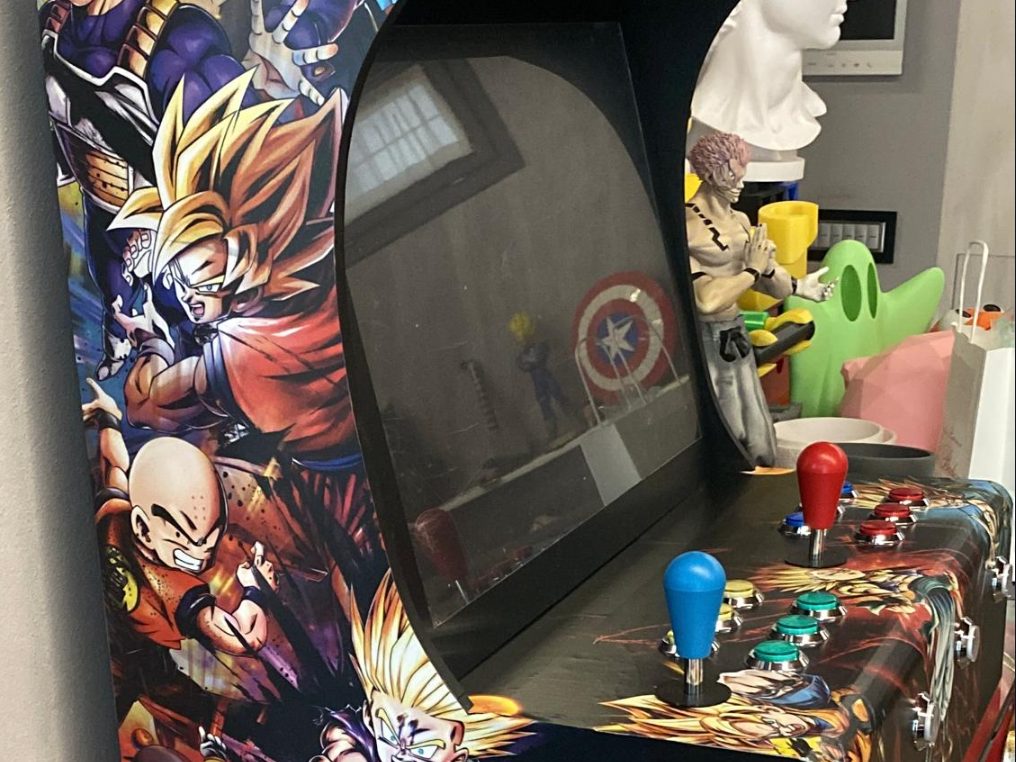 Bartop Cabinet Arcade for gaming retro — vue 1