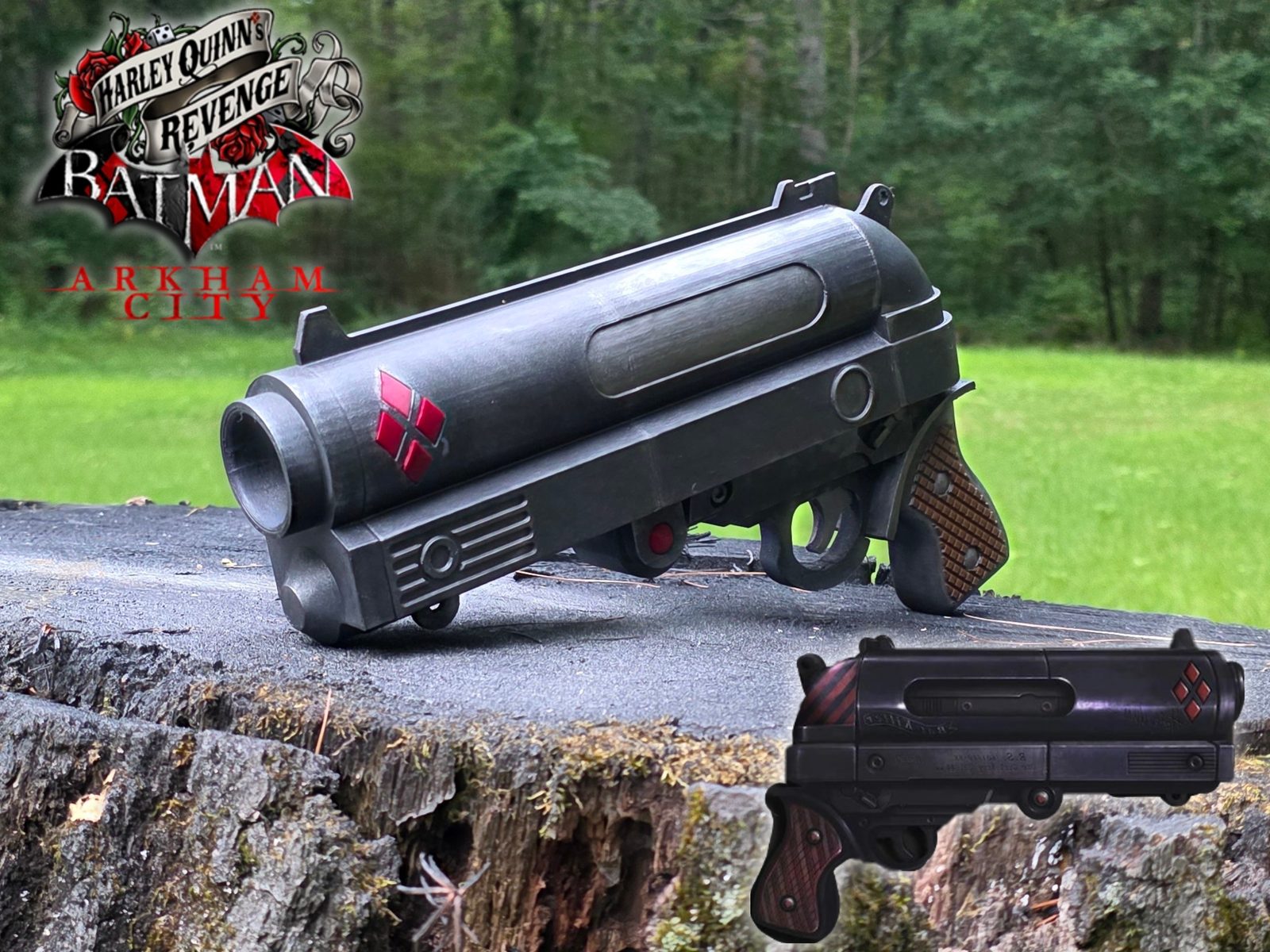 Batman Arkham Harley Quinn's Flare Gun — vue 1