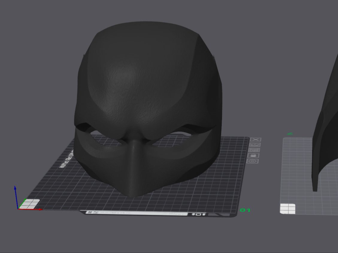 Batman Combat Helmet — vue 1