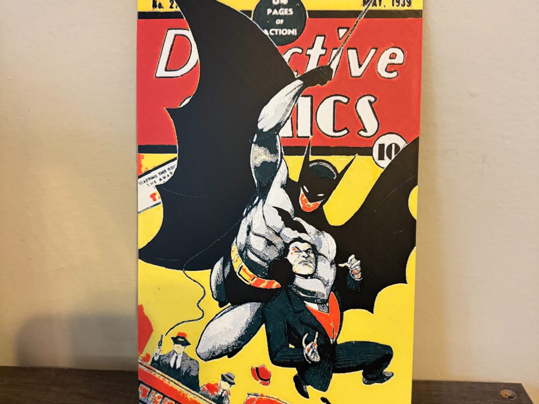 Batman Comic Book Cover Hueforge — vue 1