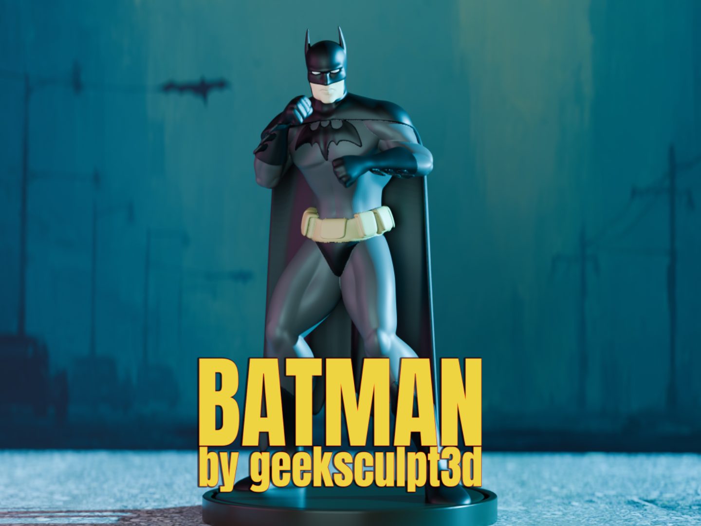 Batman Heroic Action Figure for Collectors & Fans — vue 1