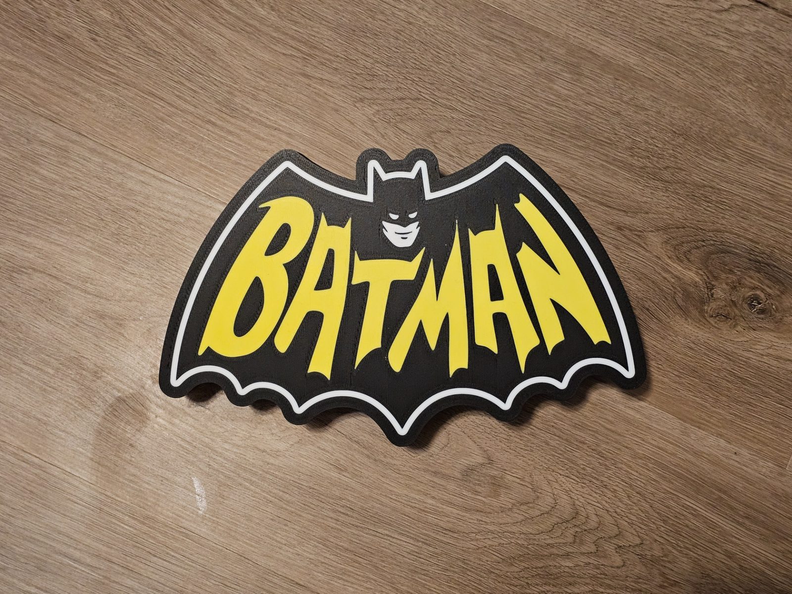 Batman Retro LED Lightbox Sign — vue 1