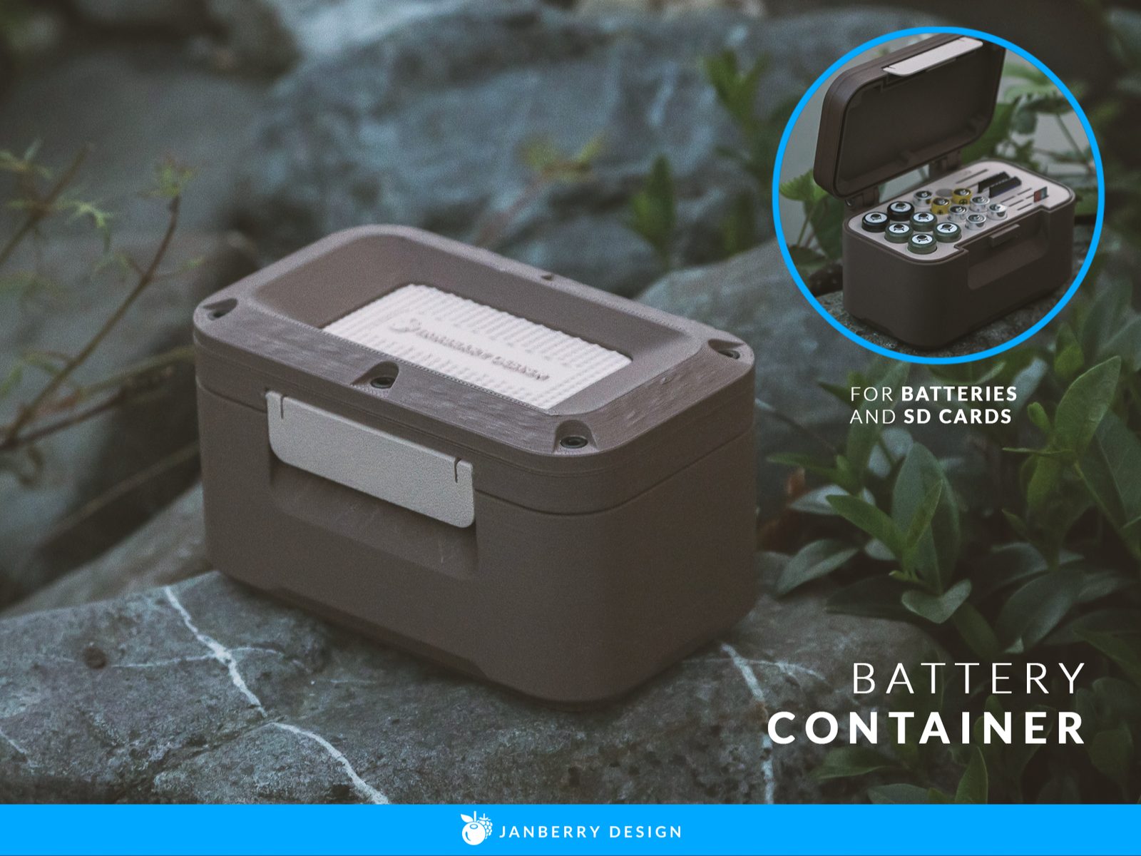 Battery Container — vue 1