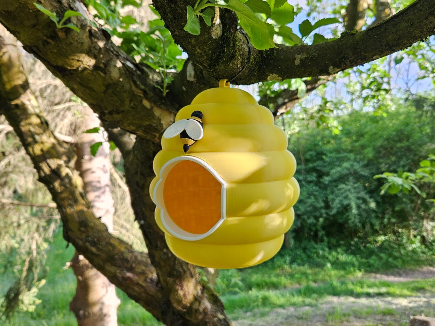 Beehive birdhouse — vue 1