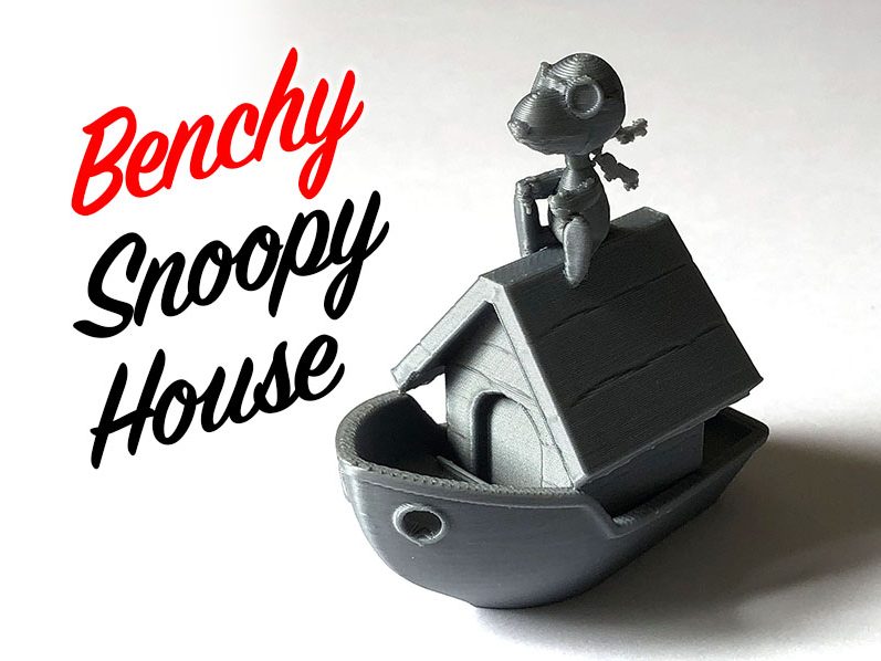 Benchy Snoopy House — vue 1