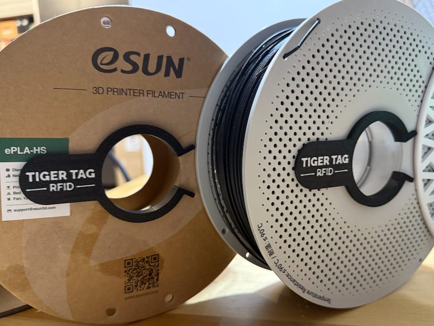 Best Clip RFID TigerTag Universal Filament Spools — vue 1