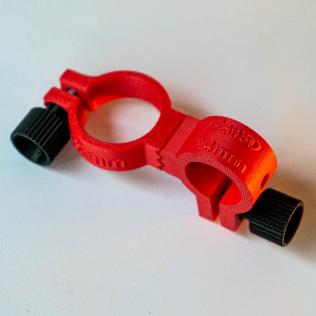 Bicycle Flashlight Mount — vue 1