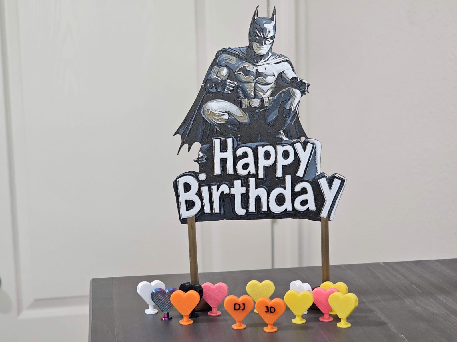 Birthday Cake Topper - Batman — vue 1