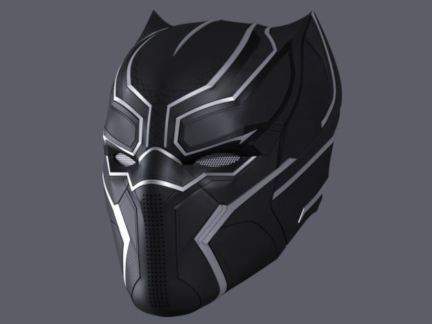 Black Panther Helmet - Civil War — vue 1