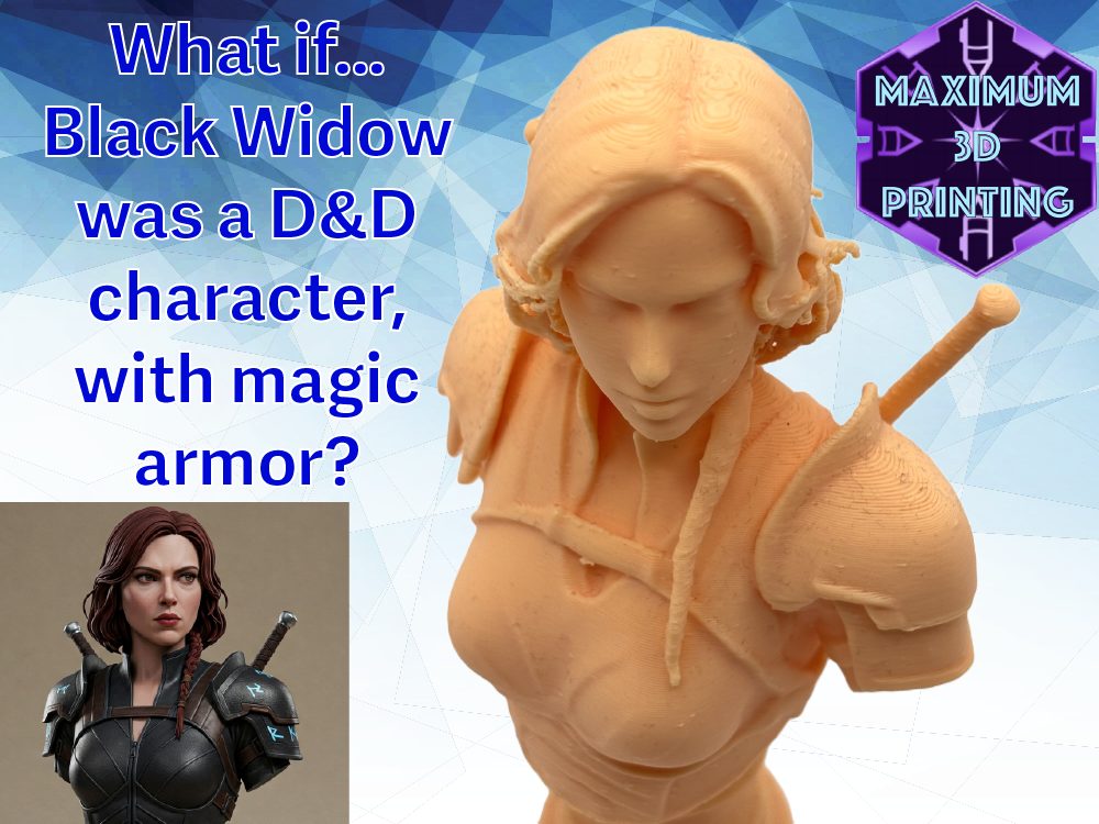 Black Widow bust in D&D time. A Marvel thief? — vue 1