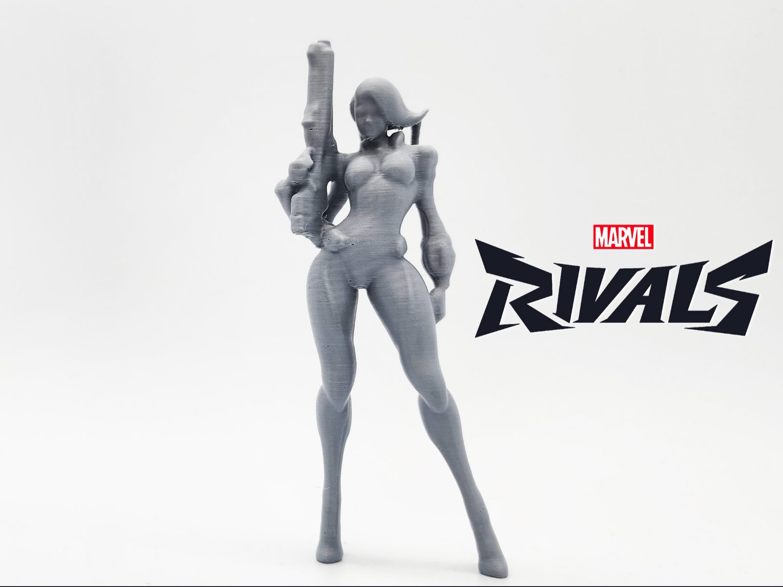 Black Widow Figure Marvel Rivals — vue 1