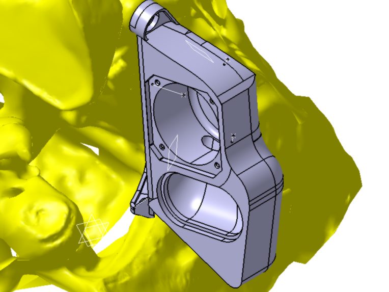 BMW GS 1300 AUDIO BRACKET — vue 1