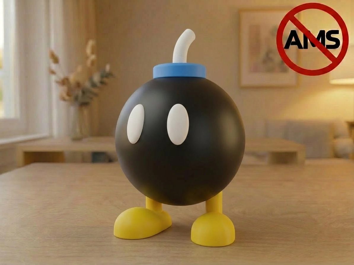 Bob-omb – Mario Figurine AMS + Versions — vue 1