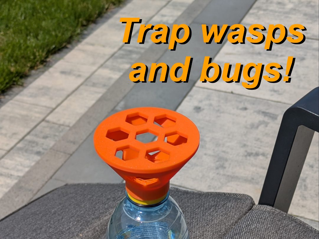 Bottle Wasp Fly Trap Screw-on — vue 1