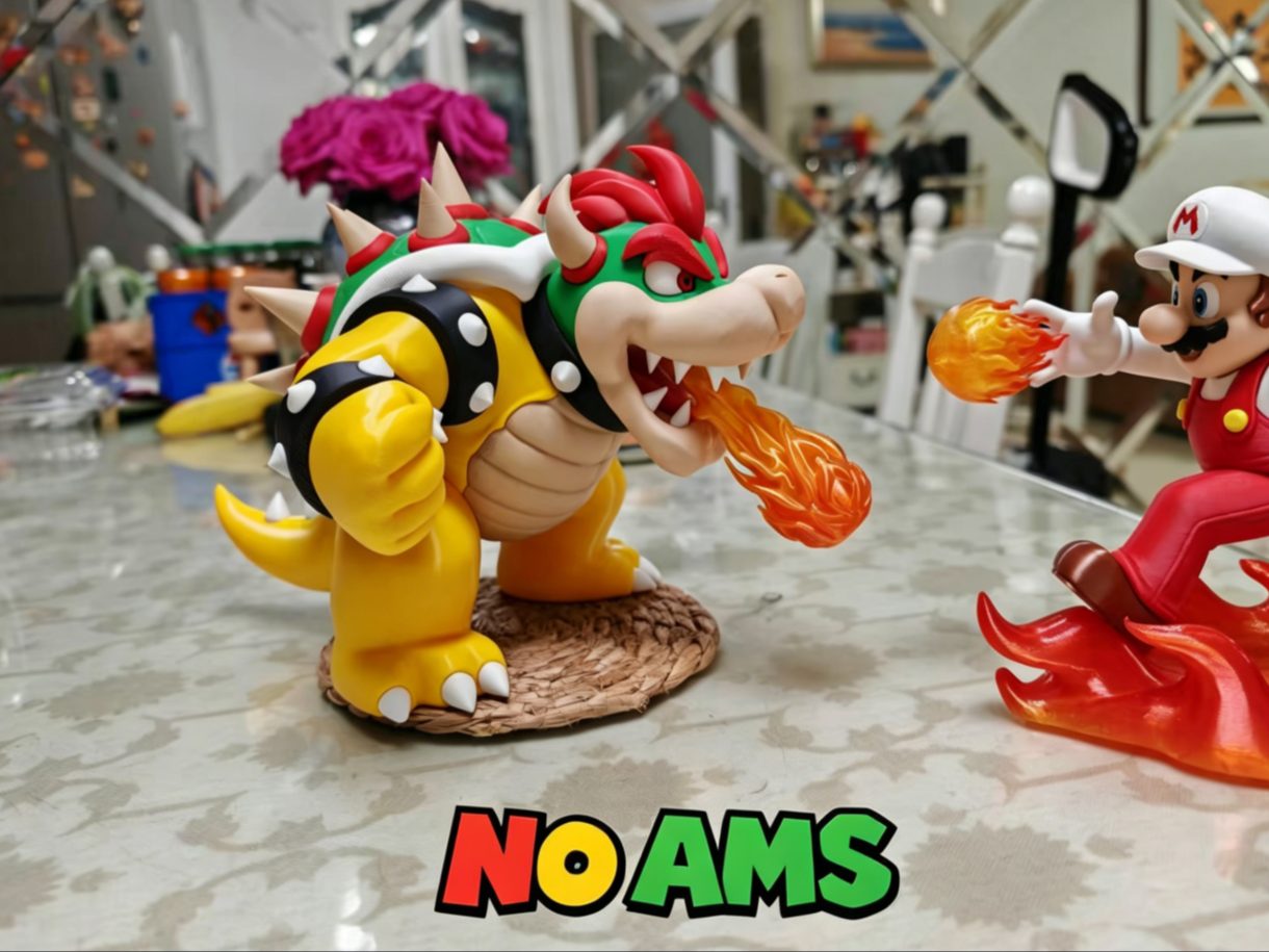 Bowser 库巴 酷霸王攻击 全拆件设计 极少支撑 龟族大魔王 易装配（无需AMS） — vue 1