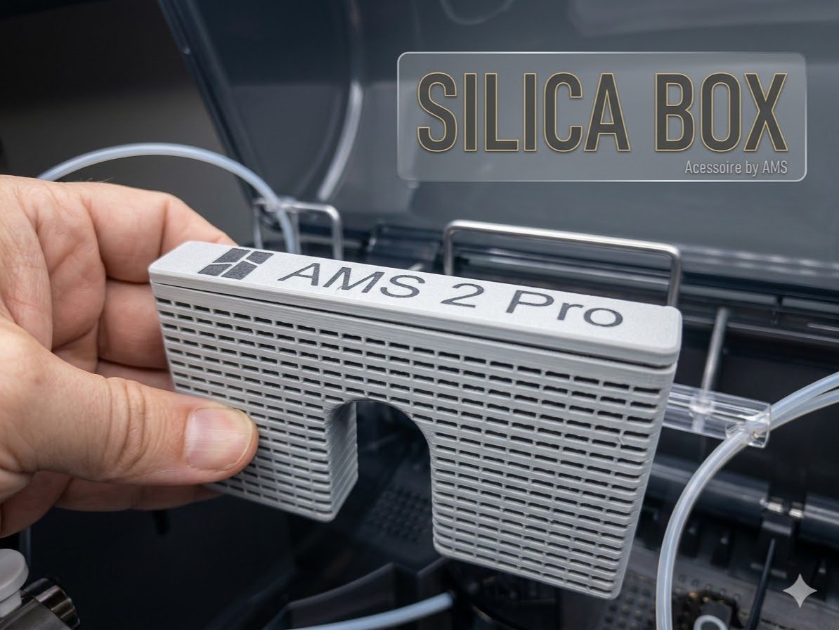 box for silica gel AMS 2 Pro (for back) — vue 1