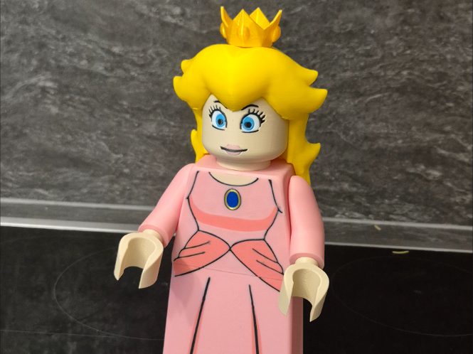 Brick Man/Women Prinzessin Peach 500% — vue 1