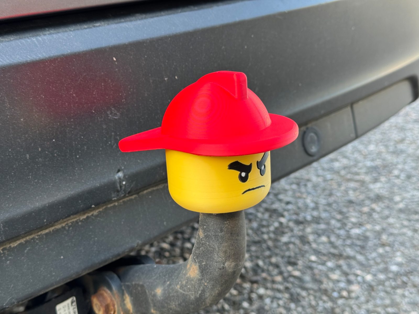 BrickHitch Firefighter – Towball Cover — vue 1