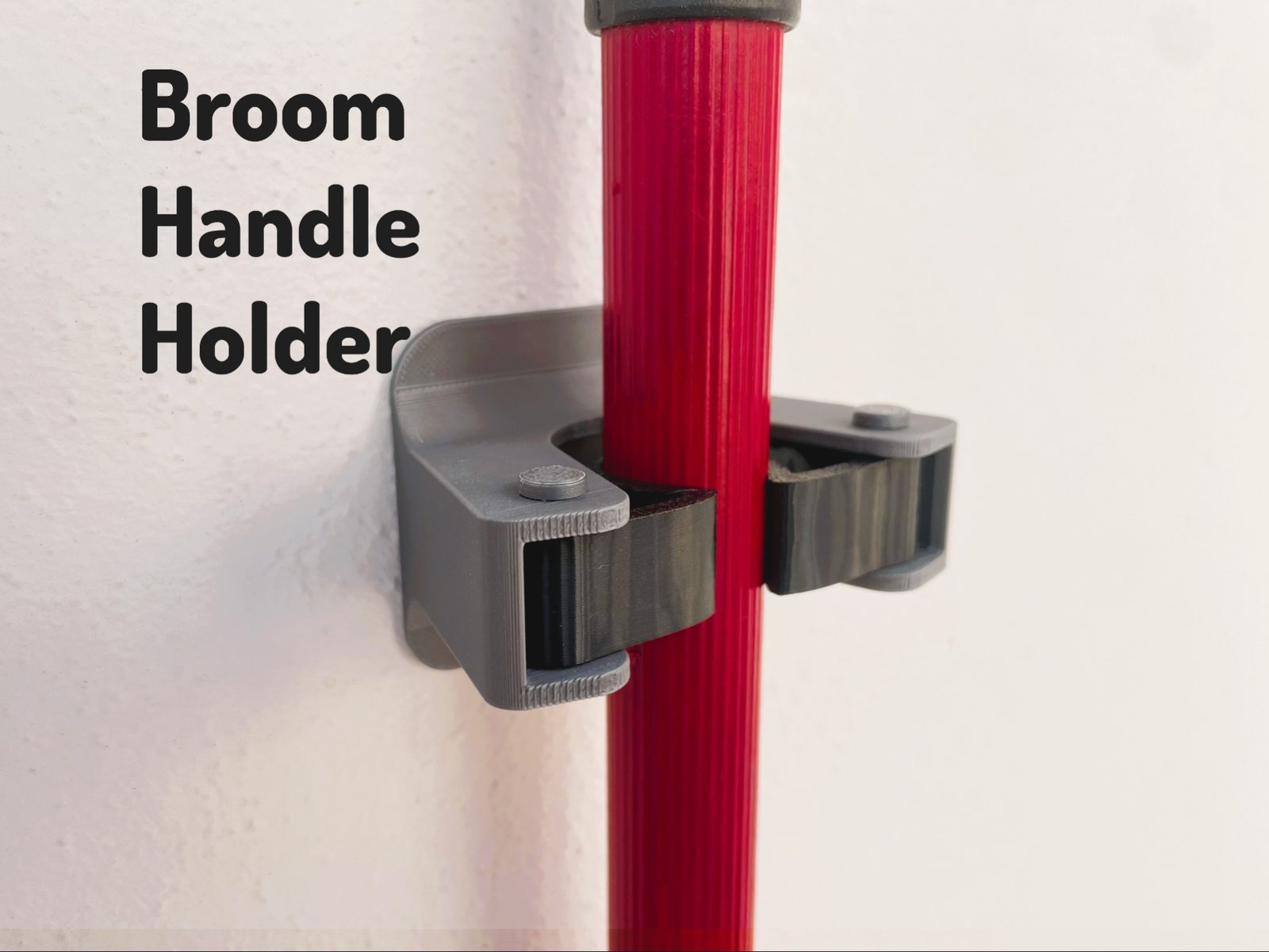Broom Handle Holder — vue 1